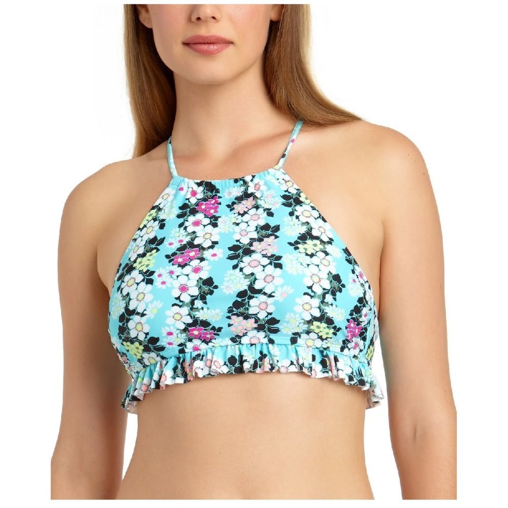 California Waves Floral-Print 2-Piece Swim Set